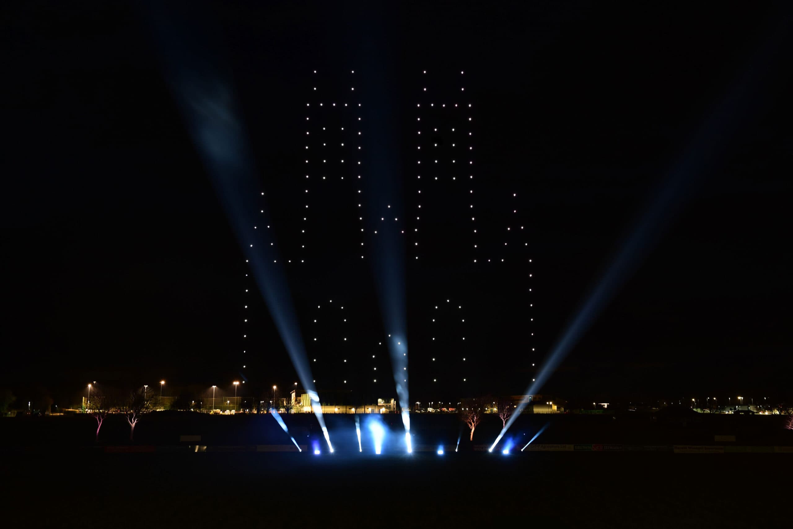 Lincoln Cathedral drone display