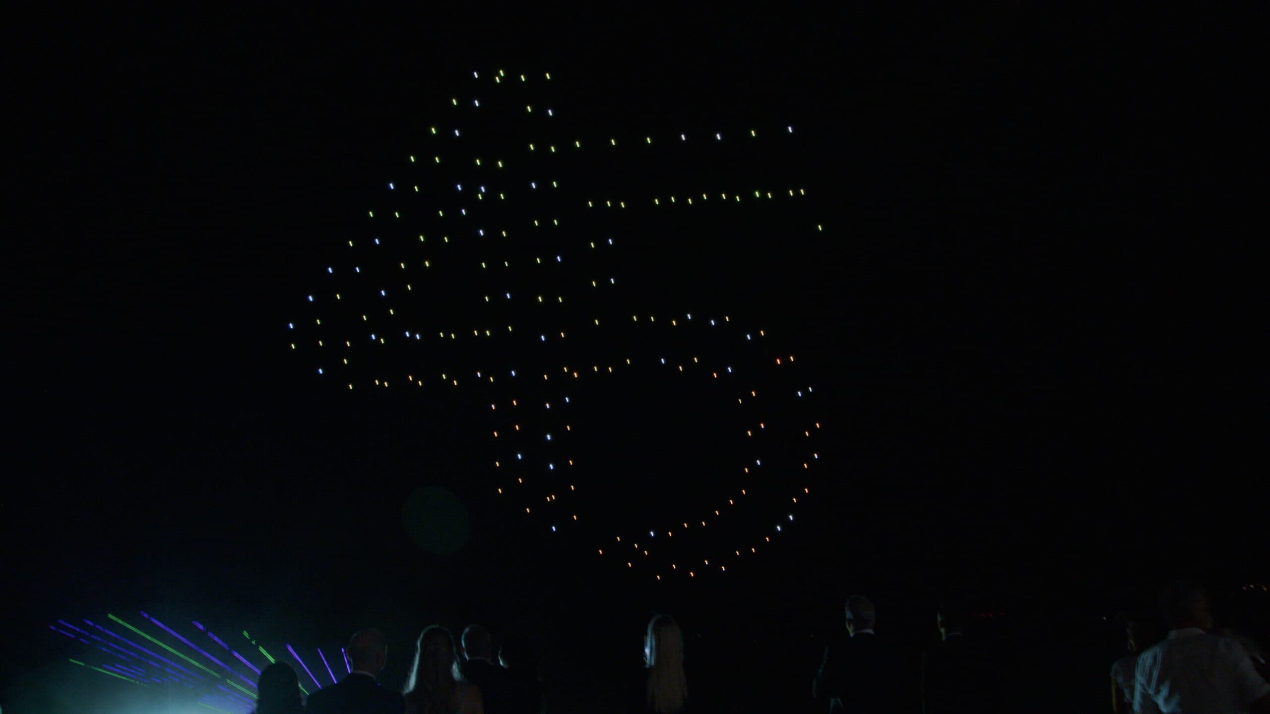 45 years celebration aerial display